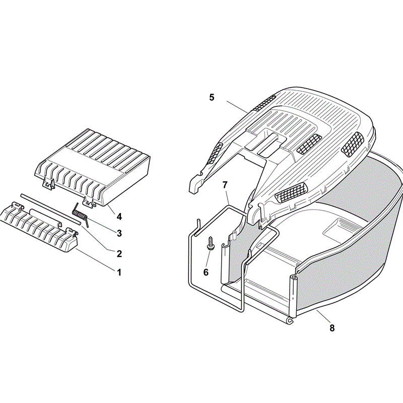 Mountfield SP536 (RM55 160cc OHV) (2011) Parts Diagram, Page 9