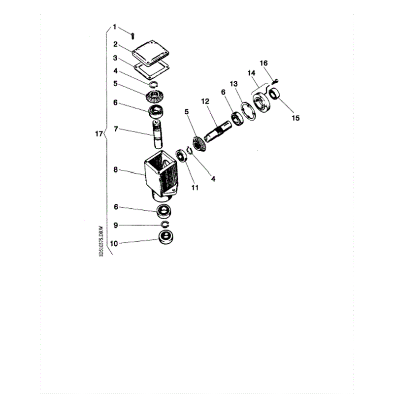 Hayter Condor (514L-515L) Parts Diagram, Gearbox Assy