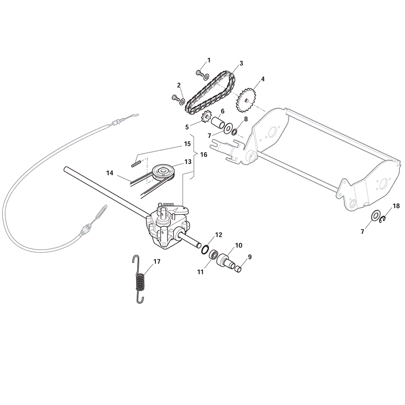 Mountfield HP46R (RSC100 OHV) (2013) Parts Diagram, Page 6