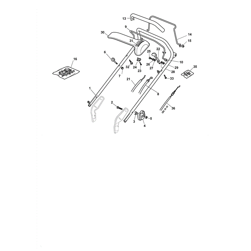 Castel / Twincut / Lawnking XA55MBSE (2011) Parts Diagram, Page 6