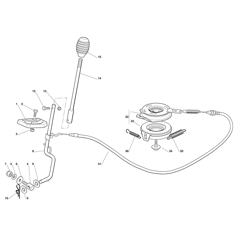 Mountfield R25V (Series 5500 OHV-196cc) (2010) Parts Diagram, Page 9