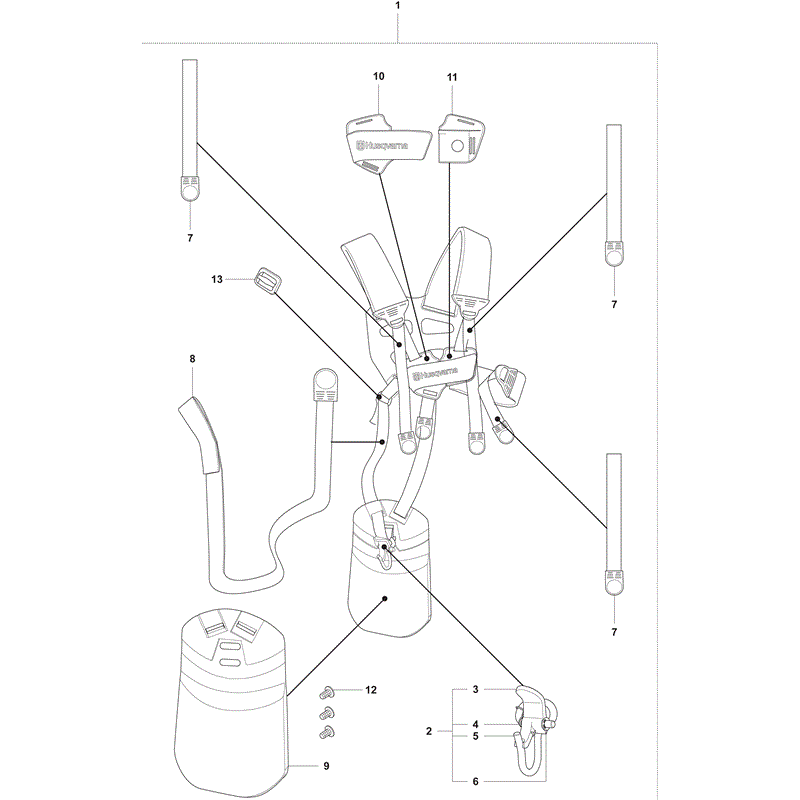 Husqvarna  143RII (2008) Parts Diagram, Page 16