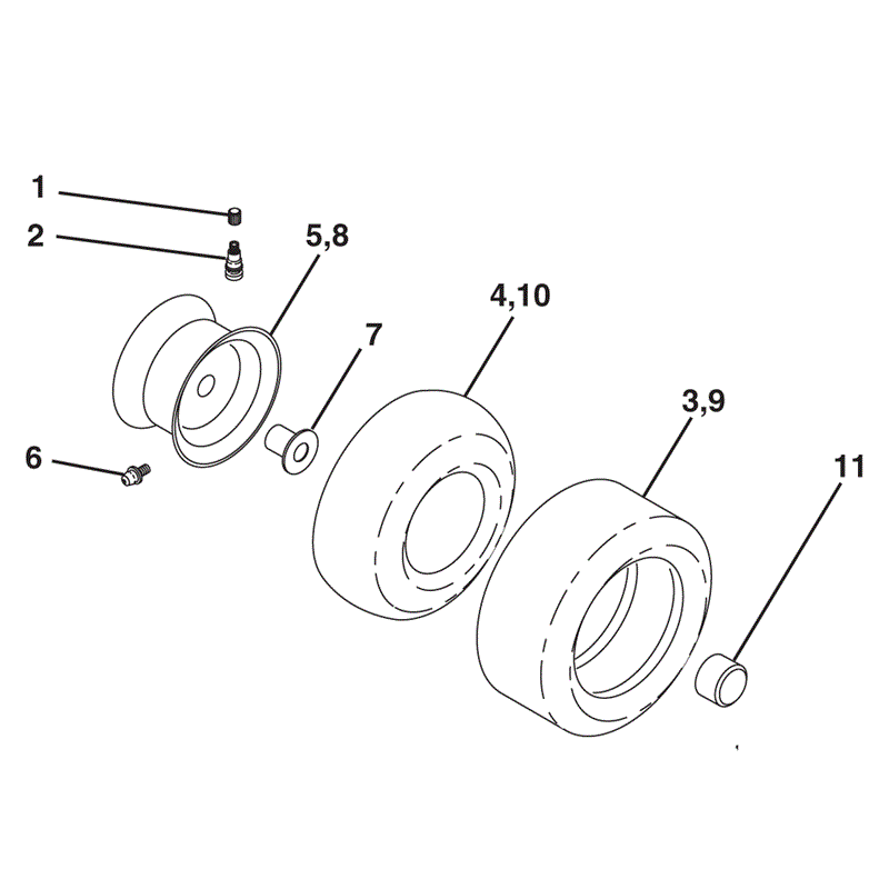 McCulloch M155-107HRB (96051005100 - (2011)) Parts Diagram, Page 2