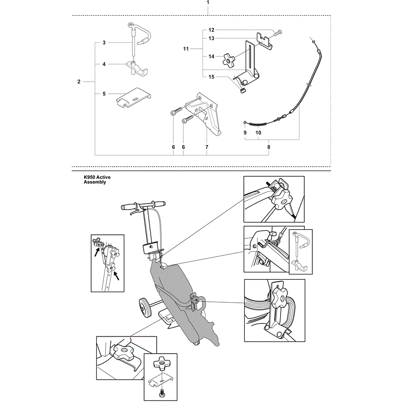 Husqvarna  KV03 TROLLRY (2007) Parts Diagram, Page 6