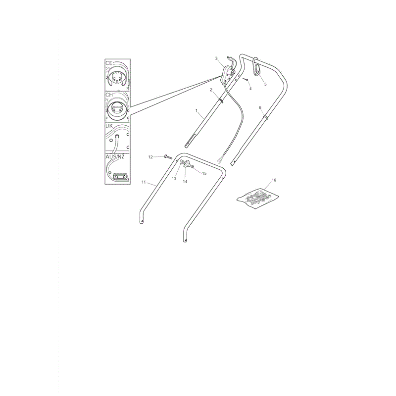 Castel / Twincut / Lawnking SPL410 (2010) Parts Diagram, Page 3