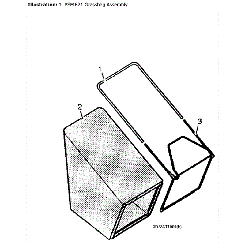 Hayter Double Three (533T001001) Parts Diagram, Grass Box