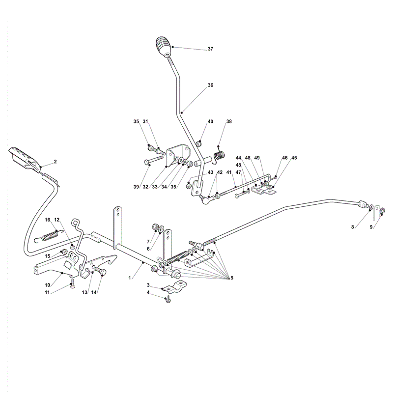 Mountfield 1438M Lawn Tractor (2008) Parts Diagram, Page 5