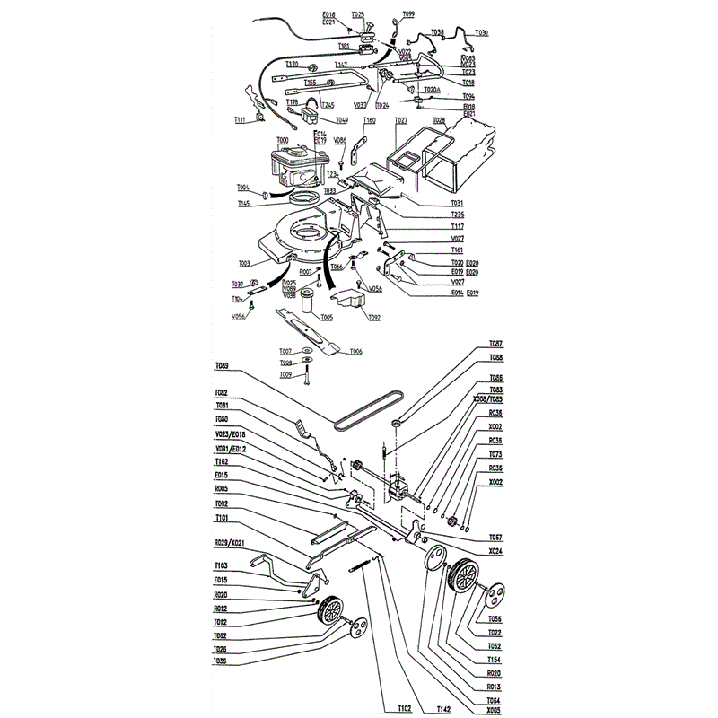 Mountfield Tuffcut (MPR10034) Parts Diagram, Page 1