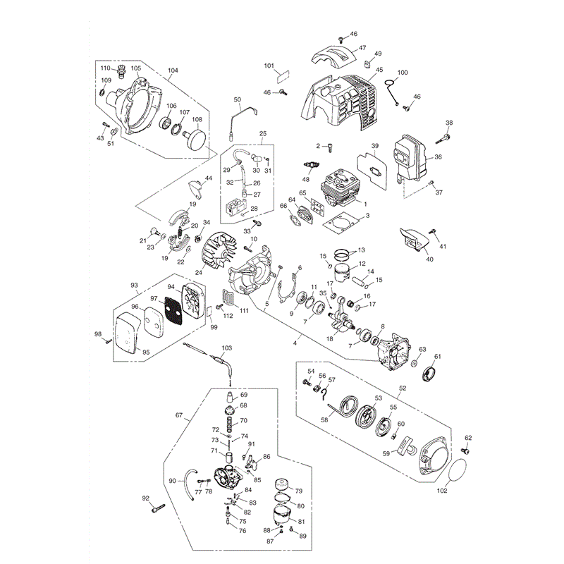 Husqvarna  532RBS (2011) Parts Diagram, Page 3