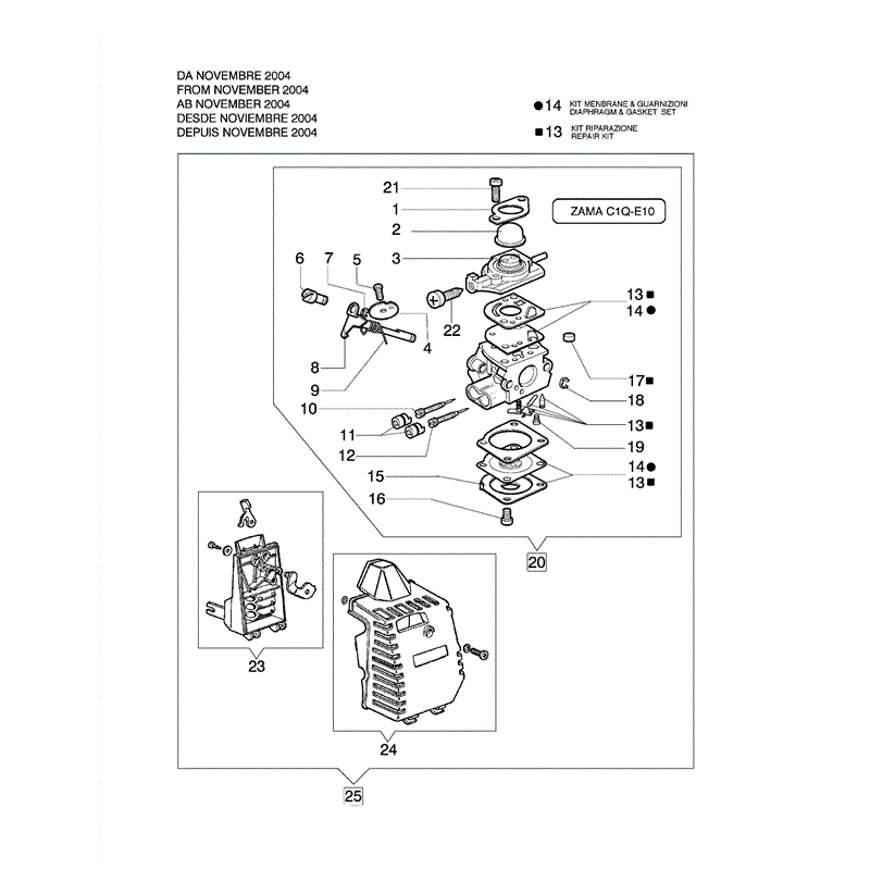 Efco 8350 (2009) Parts Diagram, Page 5