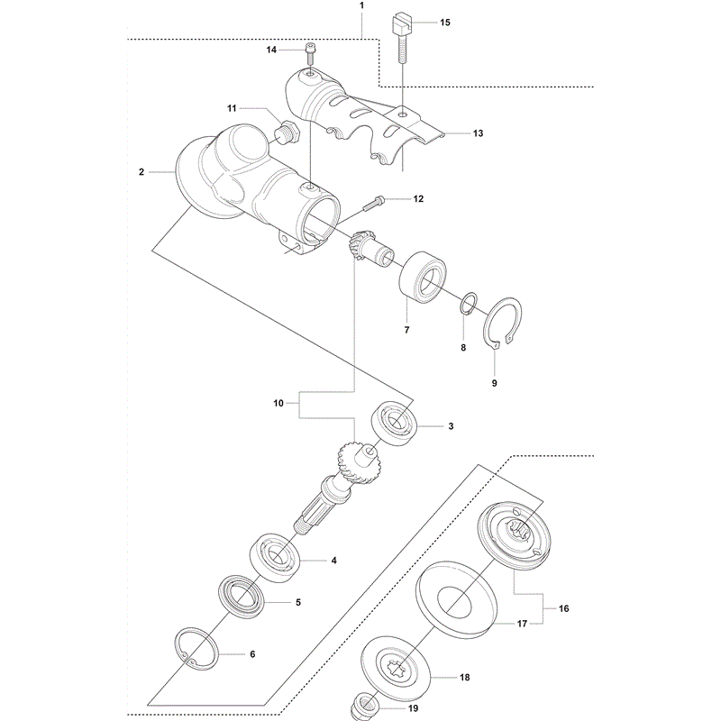 Husqvarna  355RX (2008) Parts Diagram, Page 1