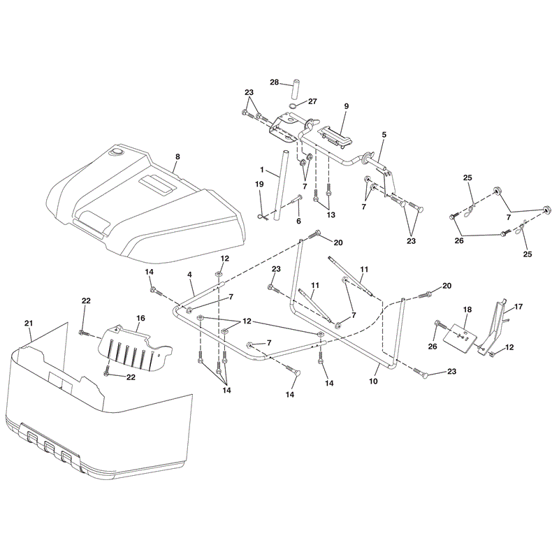 McCulloch M115-77RB (96041016502 - (2011)) Parts Diagram, Page 11