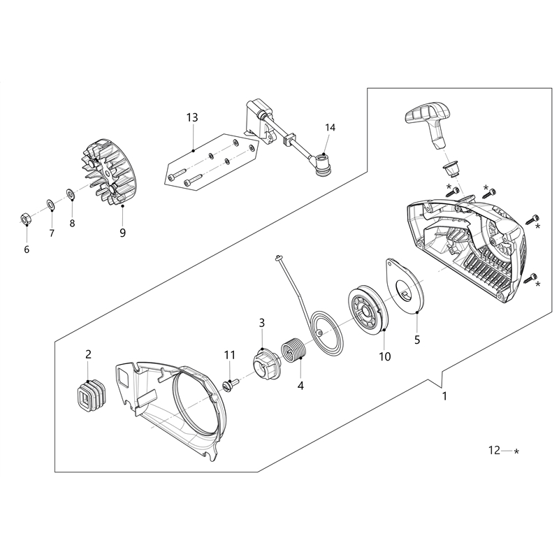 Oleo-Mac GSTH 240 (GSTH 240) Parts Diagram, Ignition system
