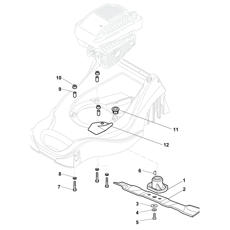 Mountfield HP414 (V35 150cc) (2011) Parts Diagram, Page 4