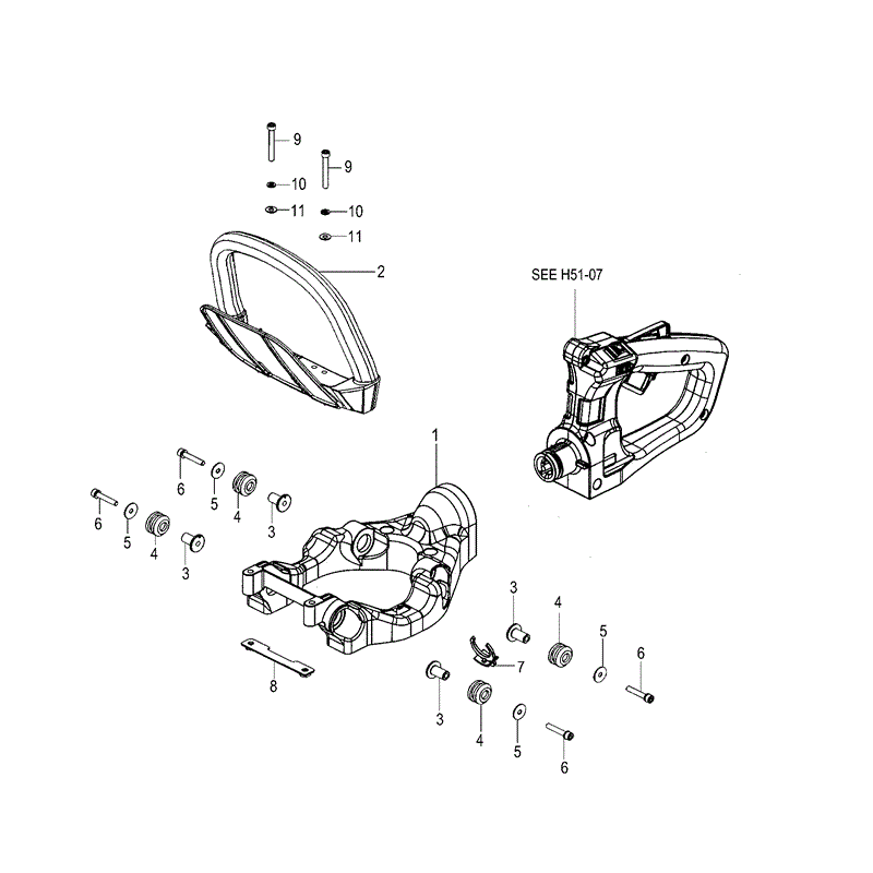 Tanaka THT-210SA (1656-HT51) Parts Diagram, Page 6