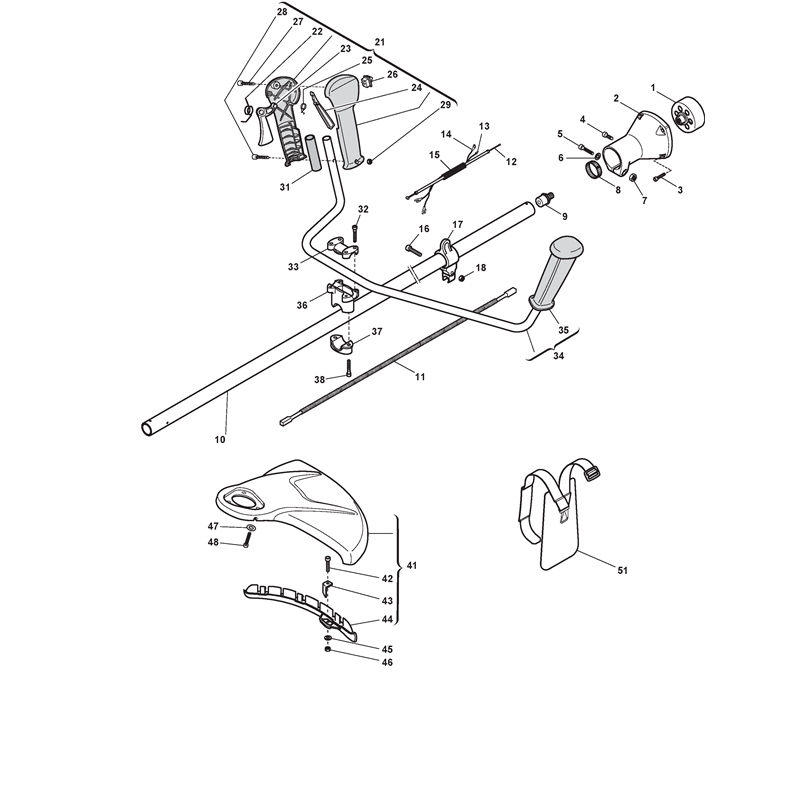 Mountfield BJ 325 D (285221003-M09 [2010]) Parts Diagram, transmission