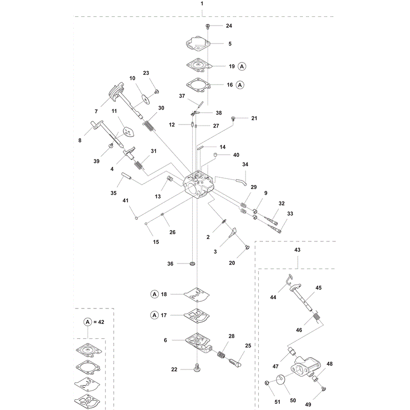 Husqvarna  545FX (2012) Parts Diagram, Page 19
