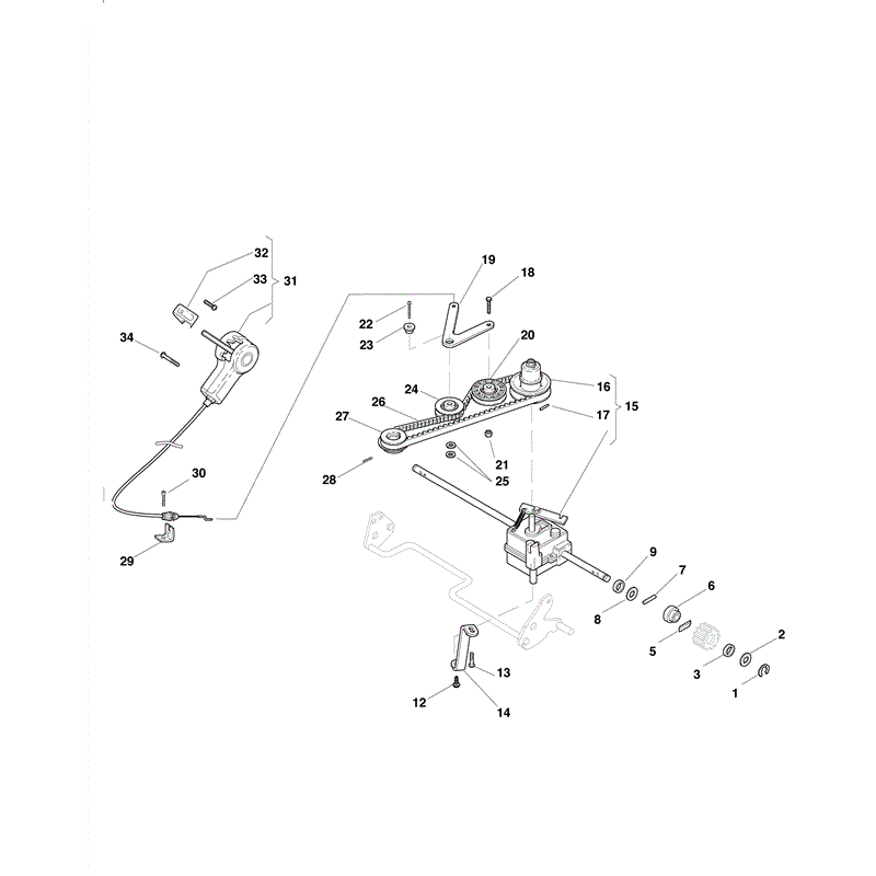 Mountfield M44PD  (2010) Parts Diagram, Page 6