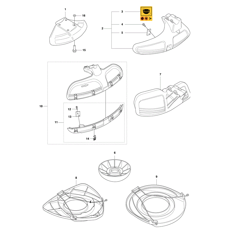 Husqvarna  345RX (2010) Parts Diagram, Page 19