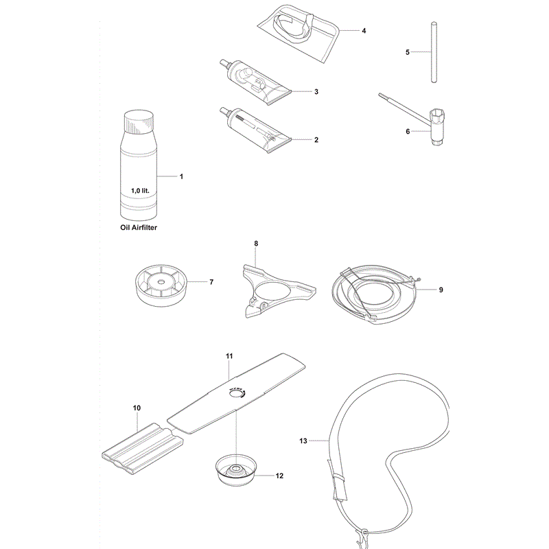Husqvarna  241R (2010) Parts Diagram, Page 21