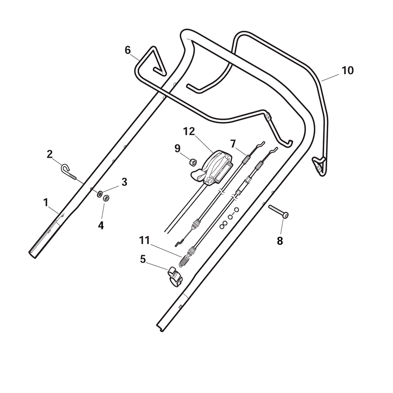 Mountfield SP454 (RM45 140cc OHV) (2013) Parts Diagram, Page 4