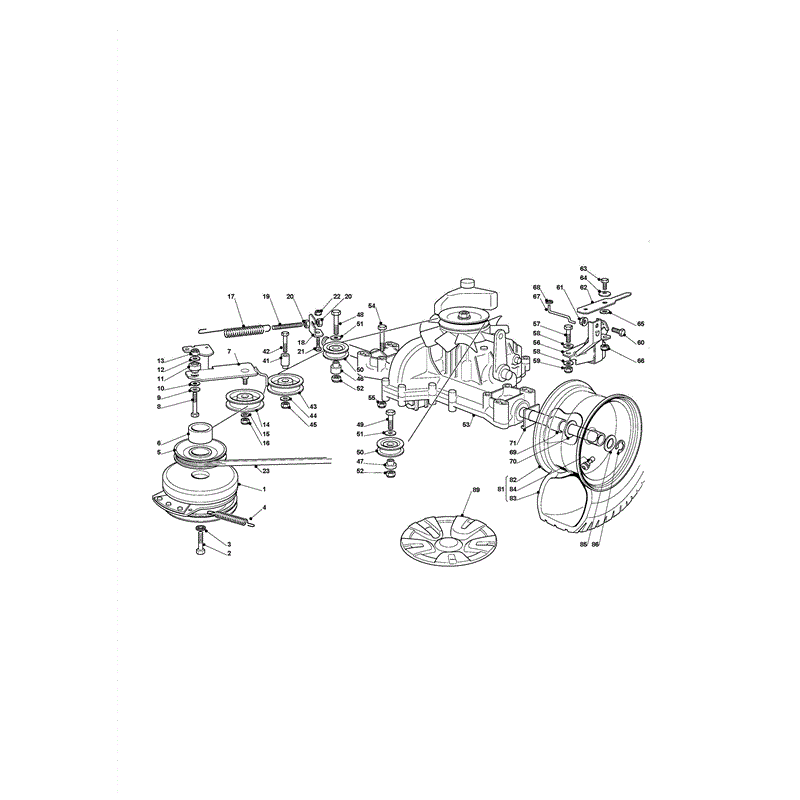 Castel / Twincut / Lawnking XG160HD (2010) Parts Diagram, Page 6