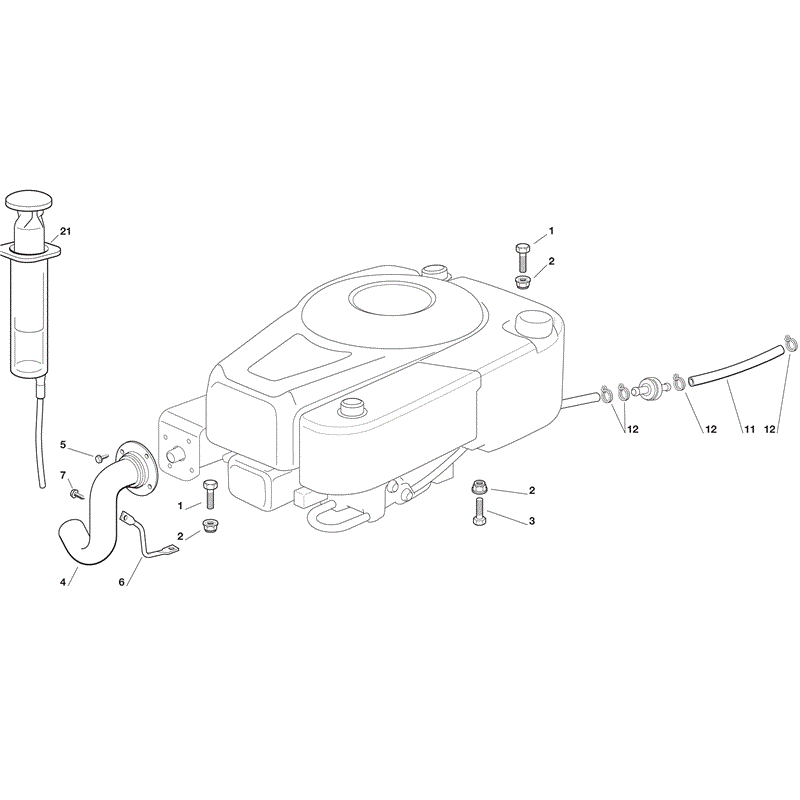 Mountfield R25V (Series 5500 OHV-196cc) (2010) Parts Diagram, Page 5