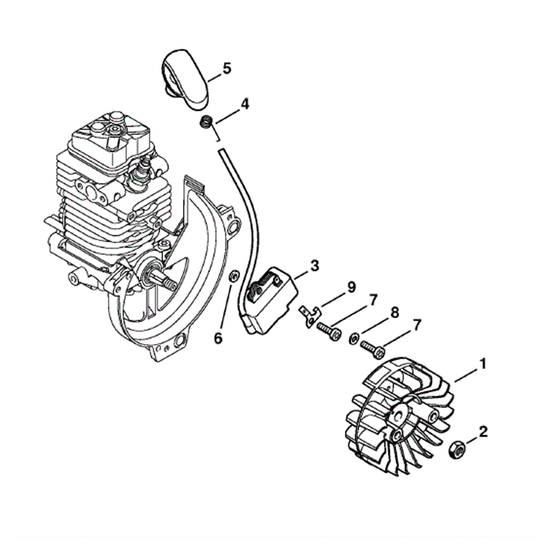 Stihl HT 131 Pole Pruner (HT131) Parts Diagram, Ignition System