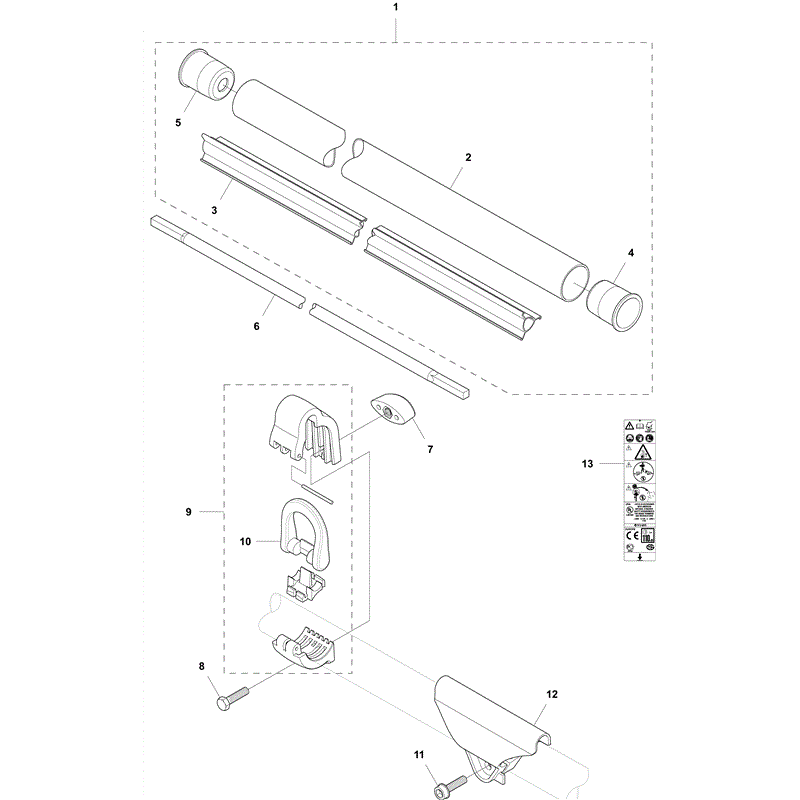Husqvarna  135R (2011) Parts Diagram, Page 3