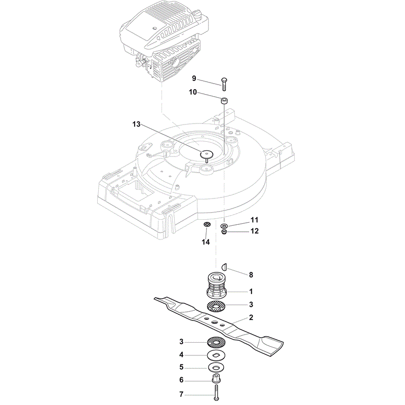 Mountfield MULTICHIP5035PD4S (2012) Parts Diagram, Page 6