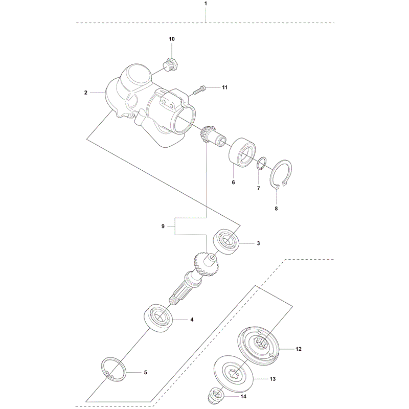 Husqvarna  555FX (2011) Parts Diagram, Page 2