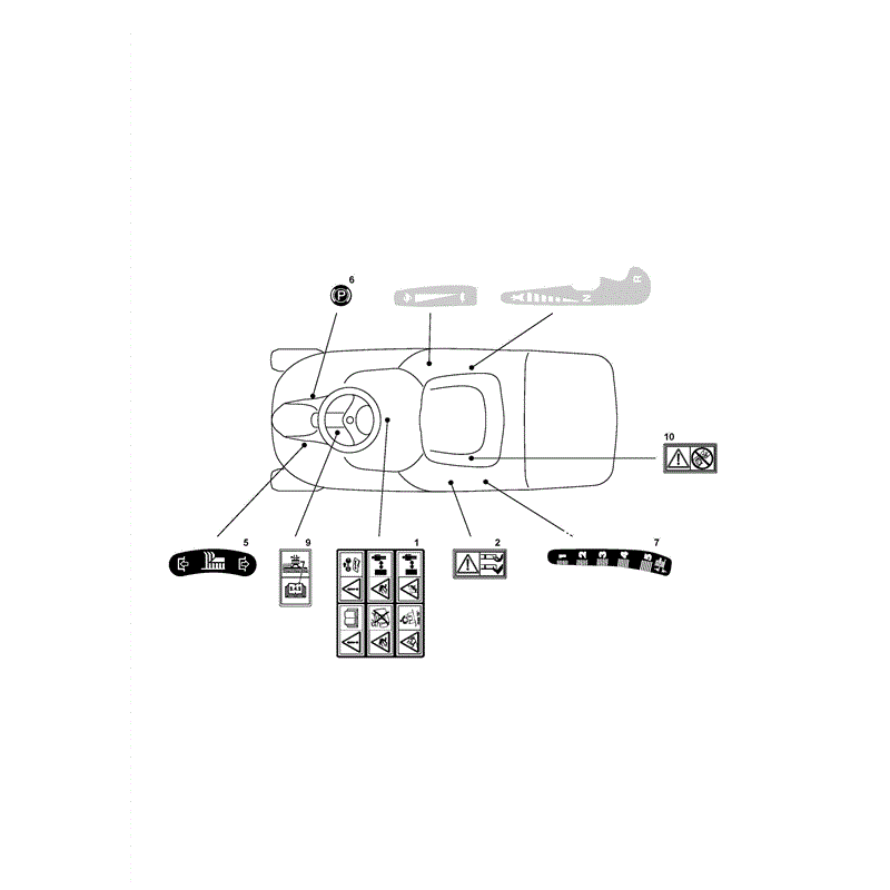 Castel / Twincut / Lawnking XE80VD (2011) Parts Diagram, Page 12
