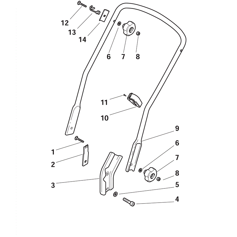 Mountfield SP555 (Honda GCV160) (2013) Parts Diagram, Page 2