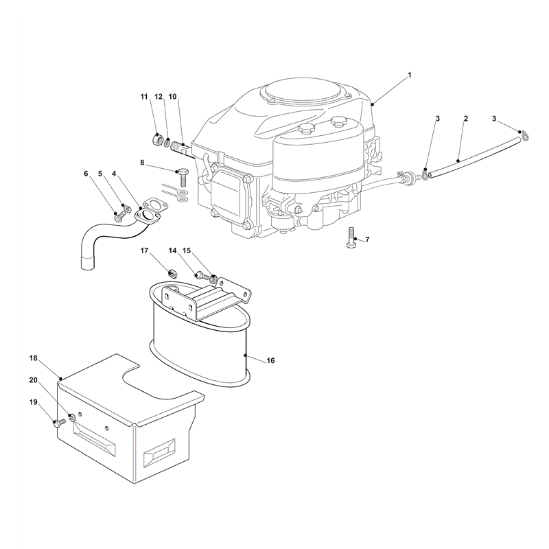 Mountfield 1438M Lawn Tractor (2008) Parts Diagram, Page 7