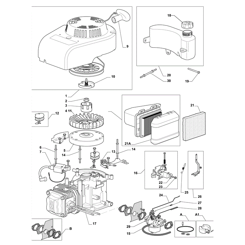 Mountfield S461PD (2011) Parts Diagram, Page 11