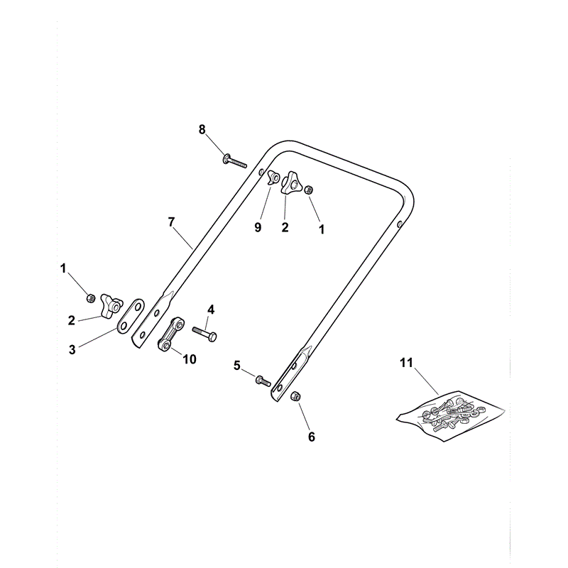 Mountfield EL4300HP (2011) Parts Diagram, Page 2