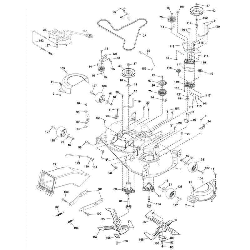 McCulloch M155-107HRB (96051005100 - (2011)) Parts Diagram, Page 8