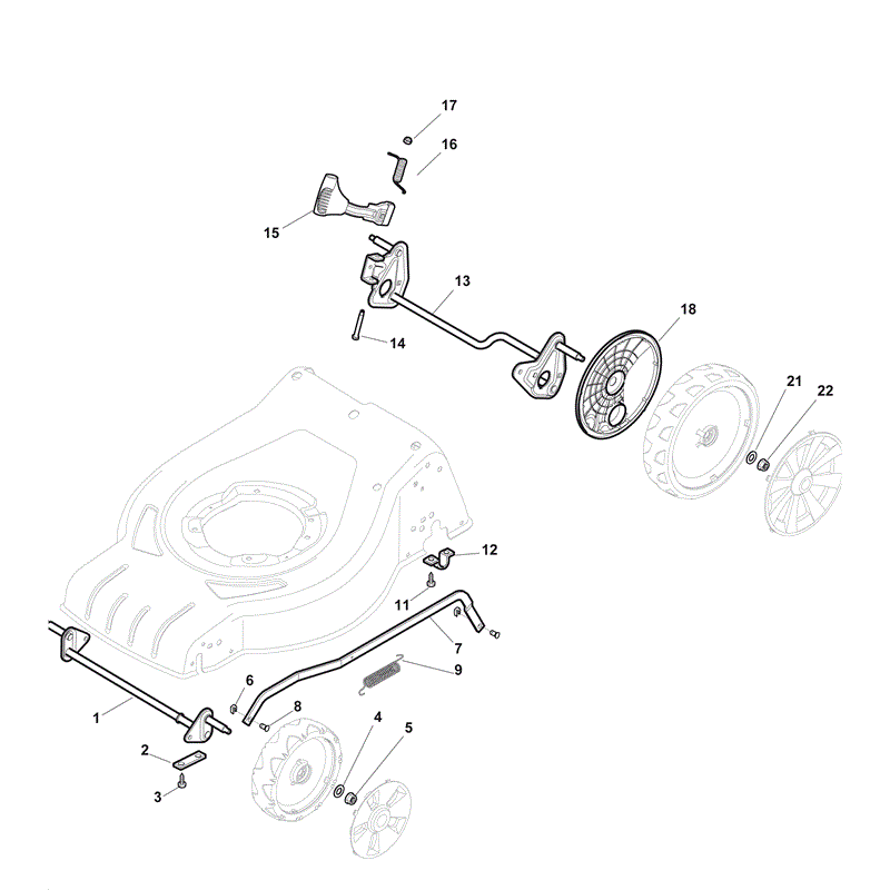 Mountfield S460PD (2012) Parts Diagram, Page 2