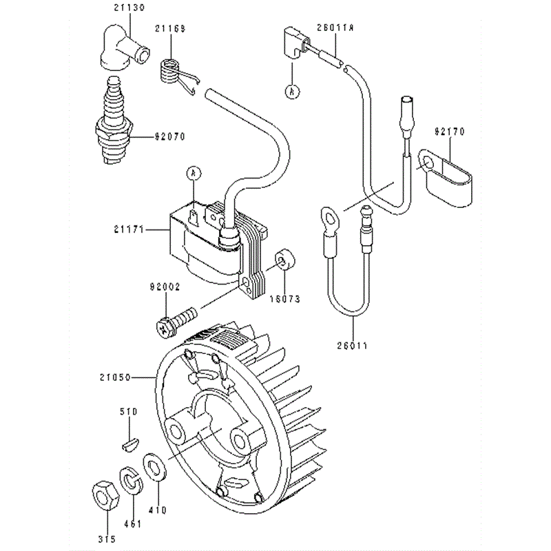 Kawasaki KBH34A (HA034F-AS50) Parts Diagram, ELECTRIC-EQUIPMENT	