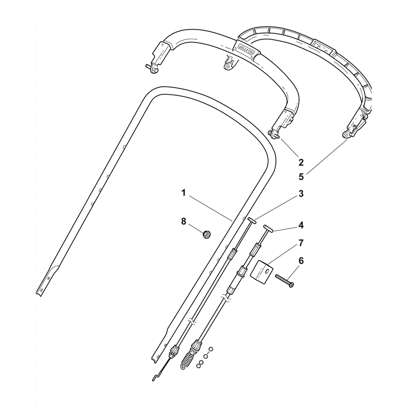 Mountfield SP555 (Honda GCV160) (2012) Parts Diagram, Page 3