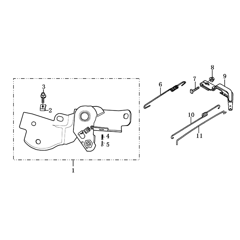 Bertolini 215 (2019) (K800 H) (215 (2019) (K800 H)) Parts Diagram, Control lever