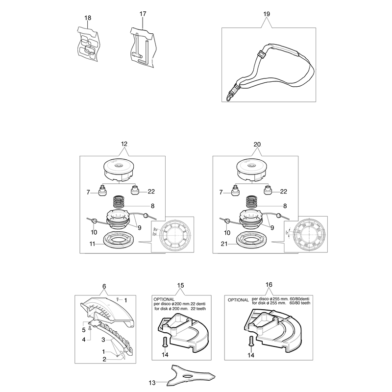 Oleo-Mac 753 S (753 S) Parts Diagram, Accessories