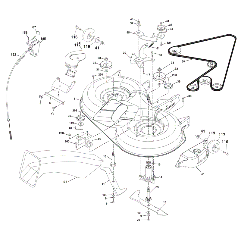 McCulloch M125-97RB (96061029000 - (2010)) Parts Diagram, Page 9