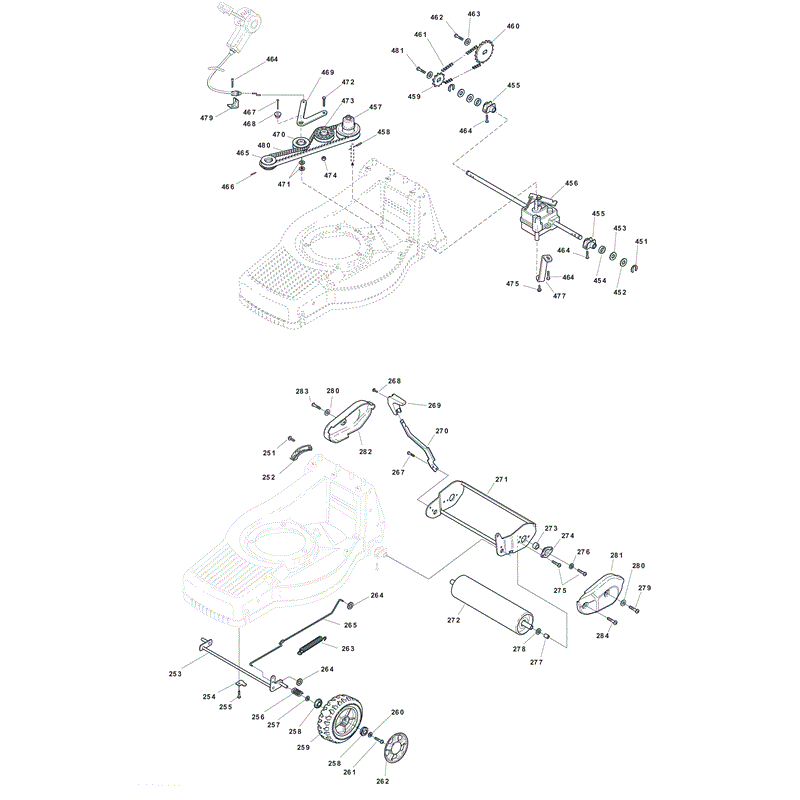 Mountfield M480R-ES  (2008) Parts Diagram, Page 3