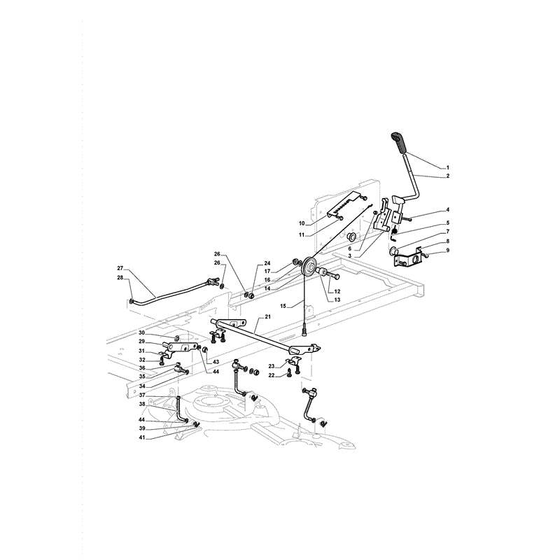 Castel / Twincut / Lawnking XD140HD (2011) Parts Diagram, Page 6