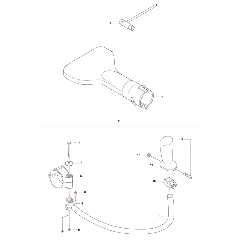 Husqvarna 180BF Back Pack Blower  (2008) Parts Diagram, Page 18