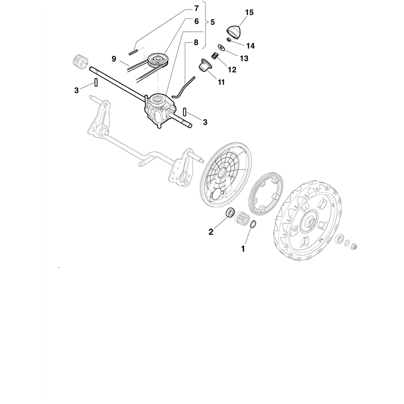 Mountfield HWS510PD-2010 (2010) Parts Diagram, Page 6