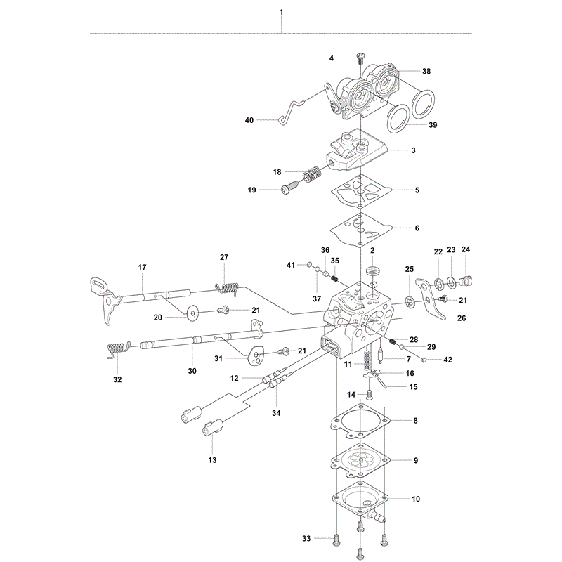 Husqvarna  553RBX (2012) Parts Diagram, Page 15