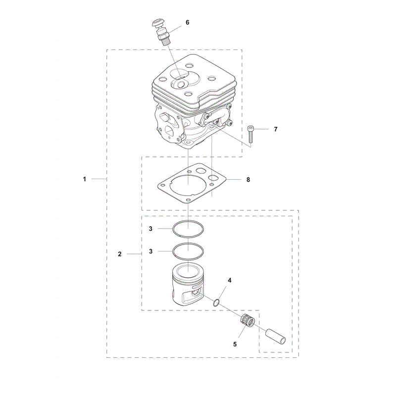 Husqvarna  545FX (2012) Parts Diagram, Page 15