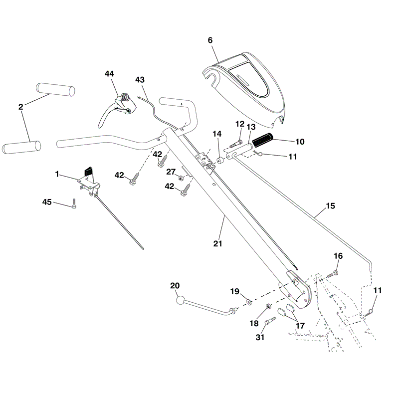 Husqvarna  TR430 (2011) Parts Diagram, Page 1